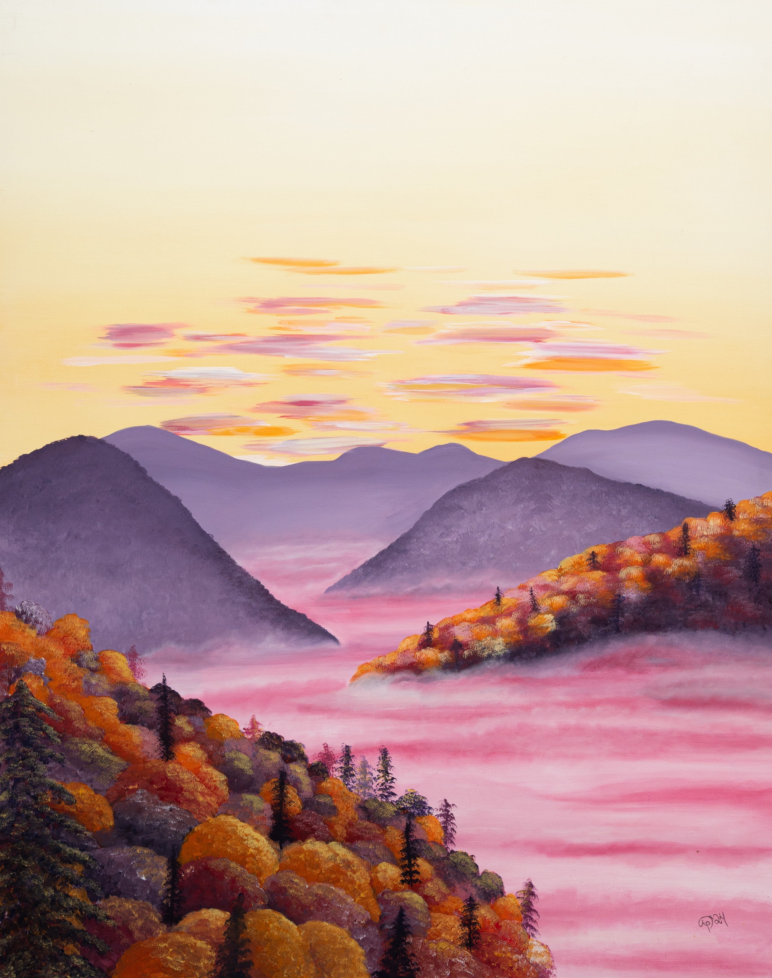 Ich male mir den Herbst (100cm x 80cm)