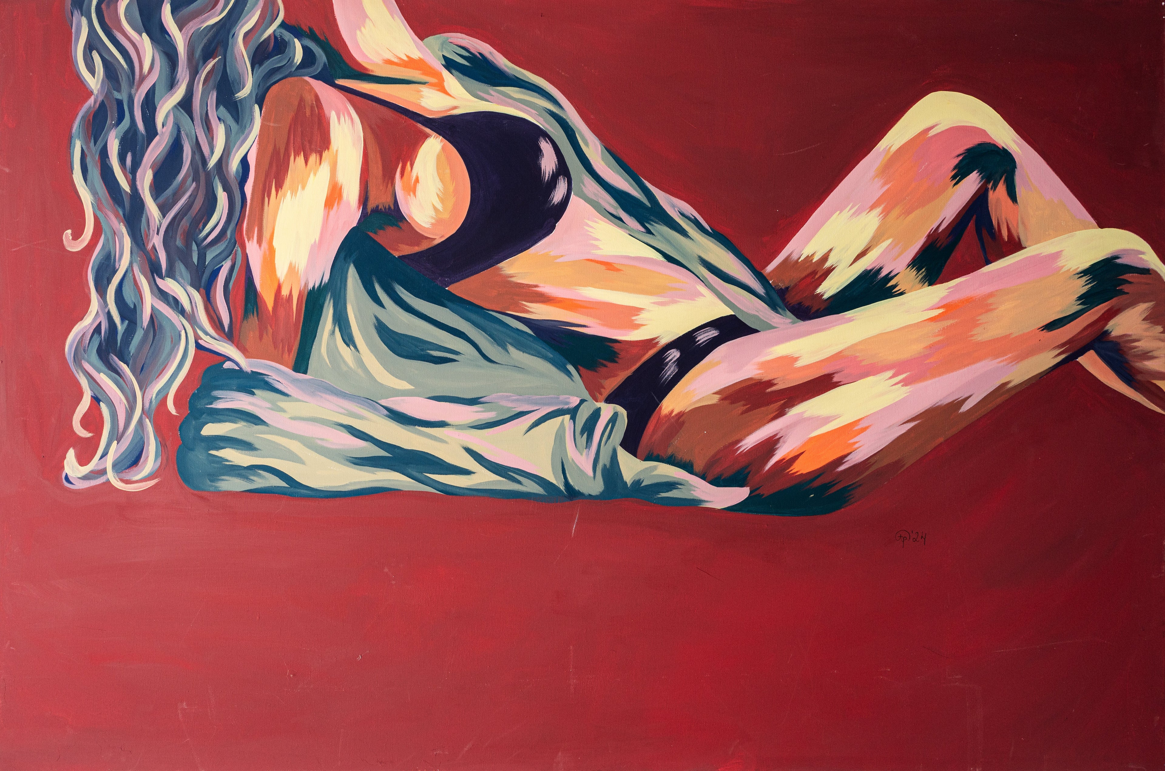 Keep Me Down (100cm x 80cm)