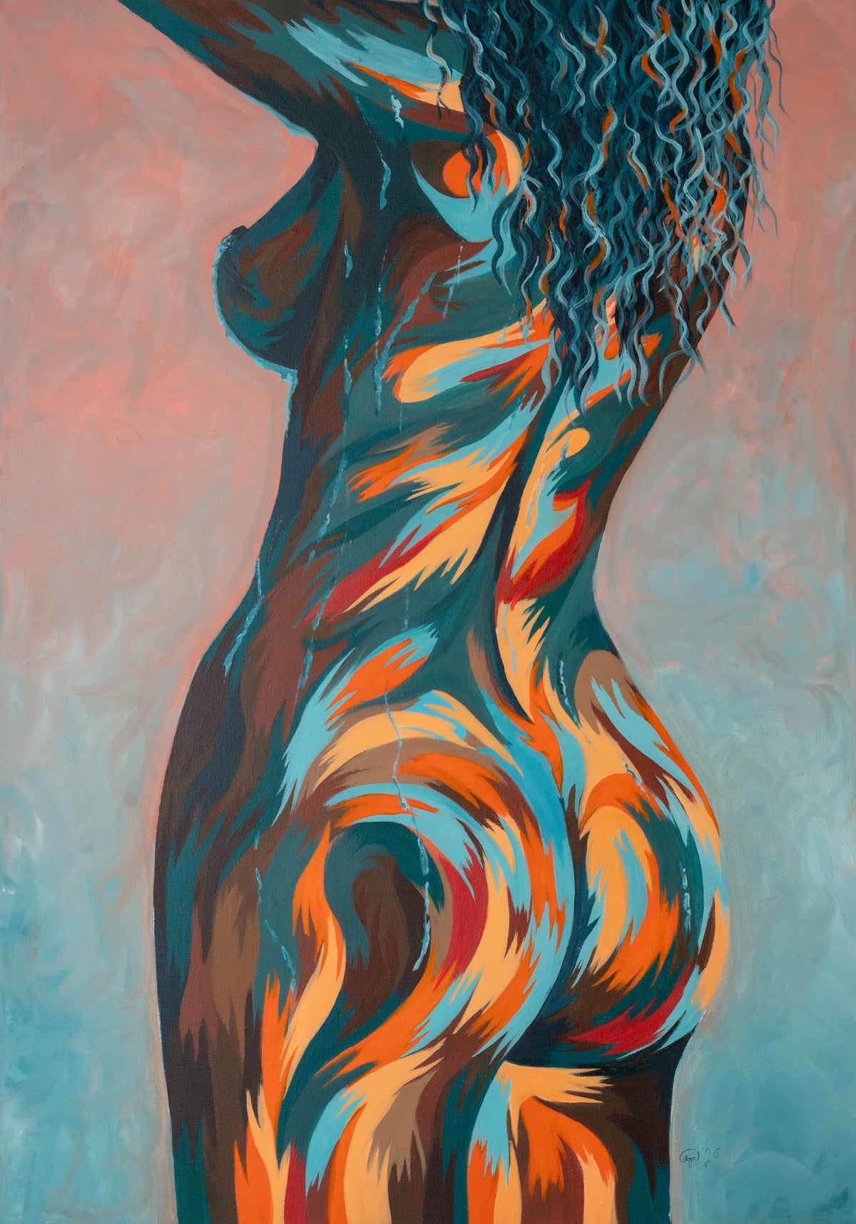 “Debbie” 70cm x 100cm