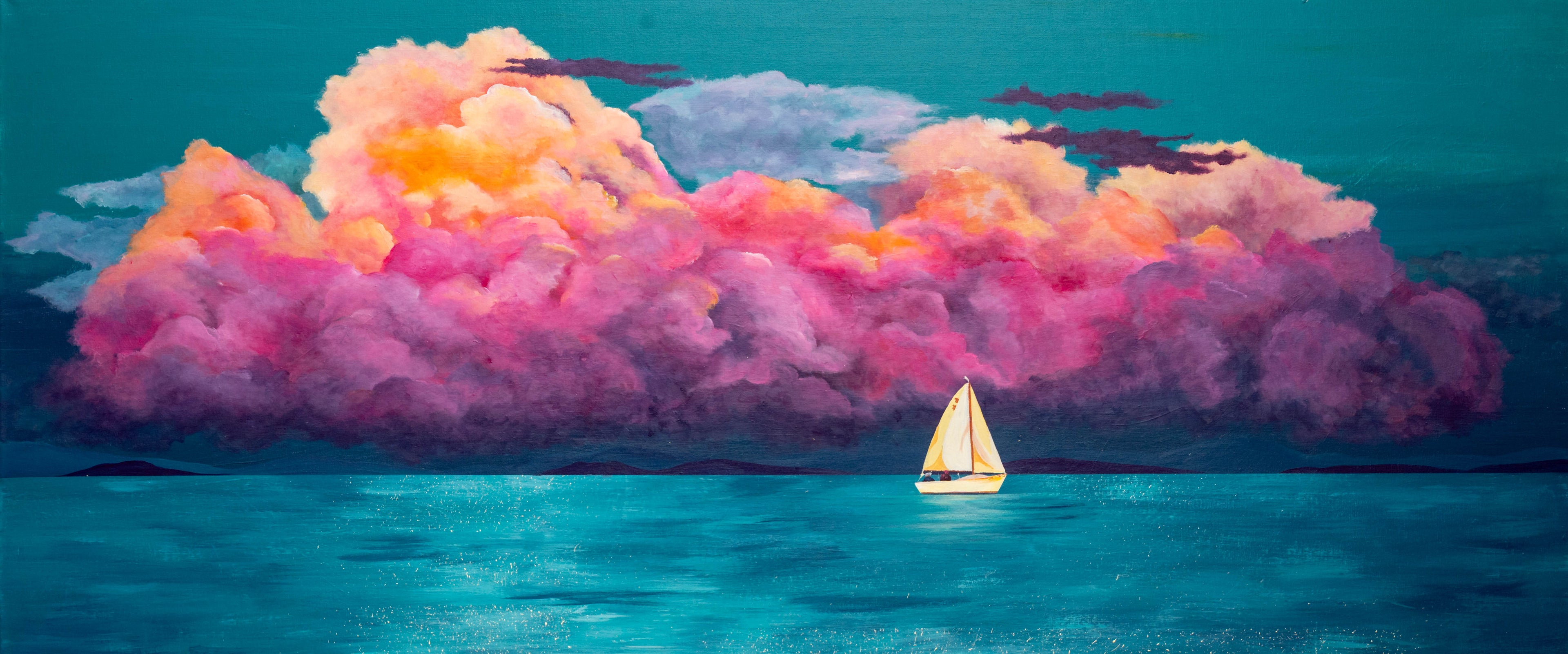 “Ruhe vor dem Sturm” 60cm x 120cm